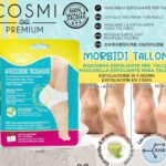 Máscara esfoliante de calcanhares 